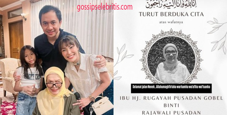 Ayu Dewi Berduka Nenek dari Keluarga Regi Datau Meninggal