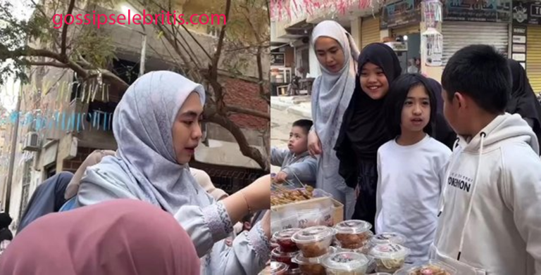 Oki Setiana Dewi Asyik Berburu Takjil
